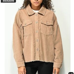Empyre corduroy shirt jacket size S